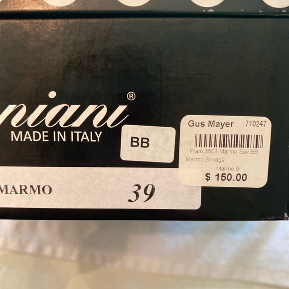 New with box! Leather platform shoe! Made in Italy! - Picture 5 of 6